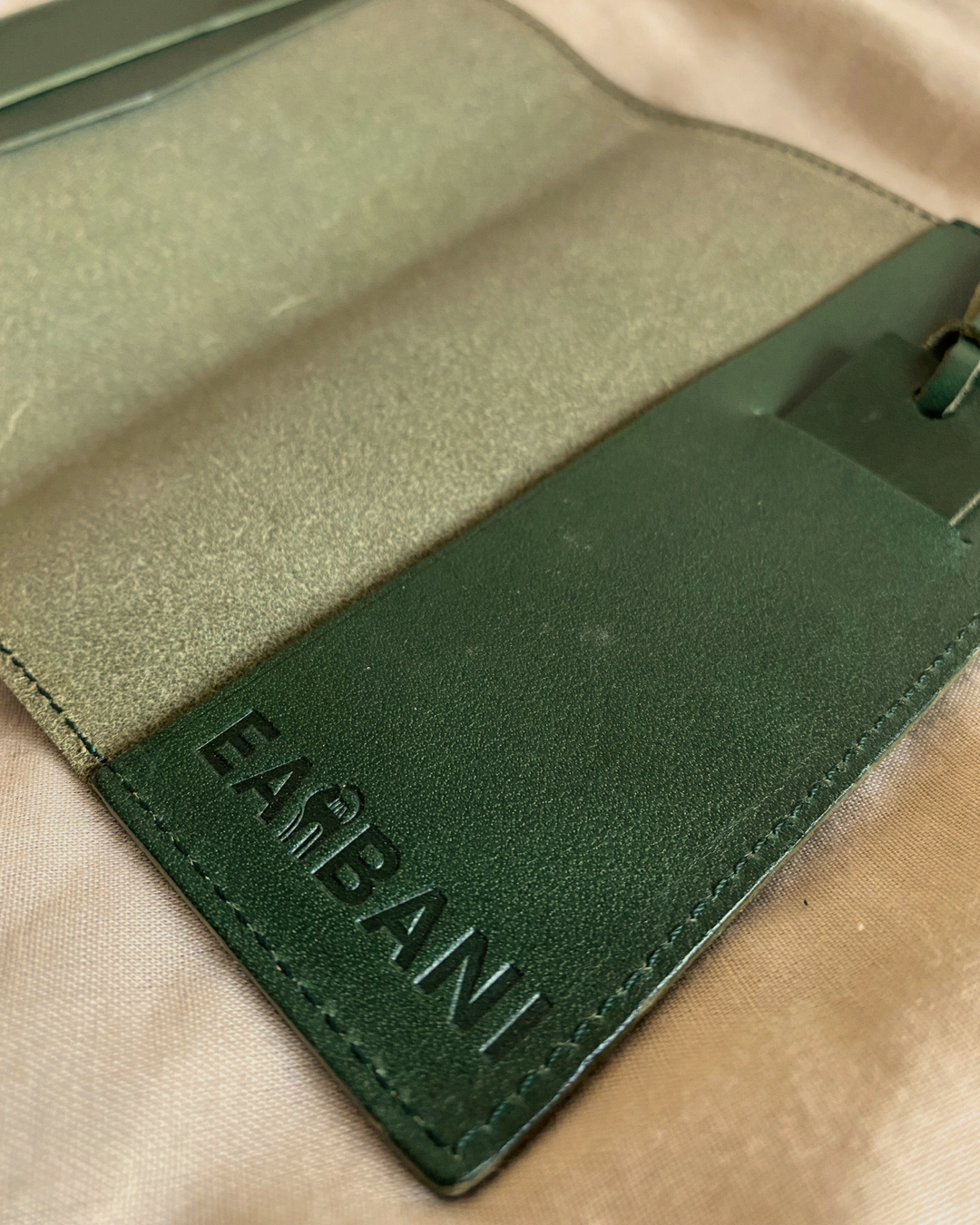 TOCHIGI LEATHER BOOKCOVER size 文庫本 GREEN