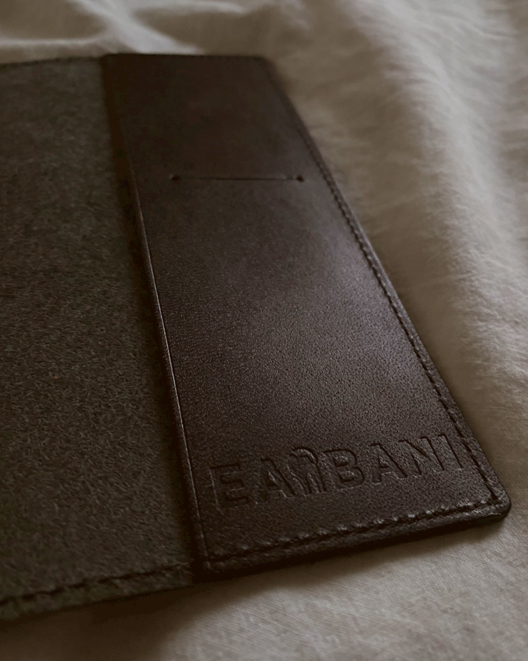 TOCHIGI LEATHER BOOKCOVER size 文庫本 BLACK