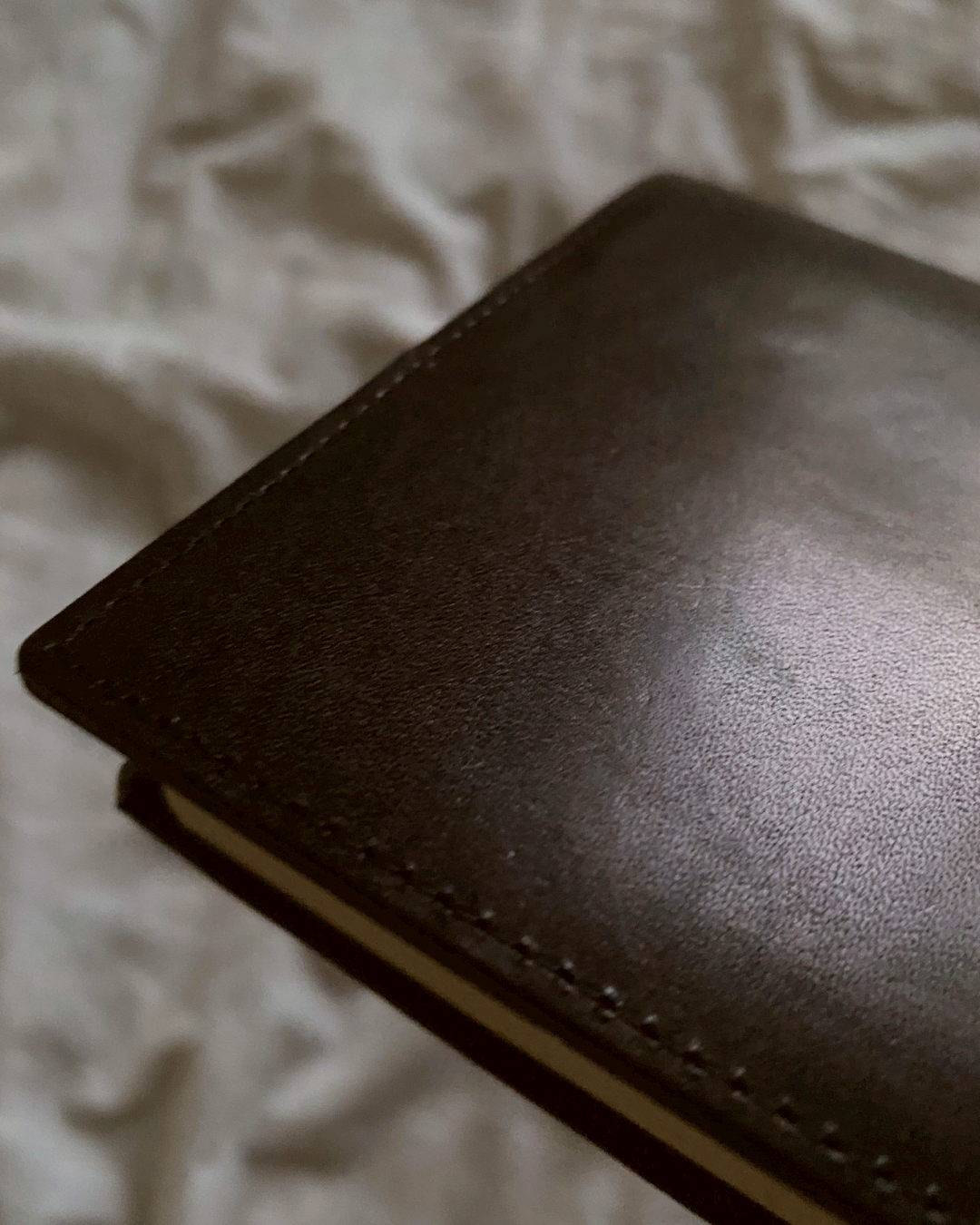 TOCHIGI LEATHER BOOKCOVER size 文庫本 BLACK