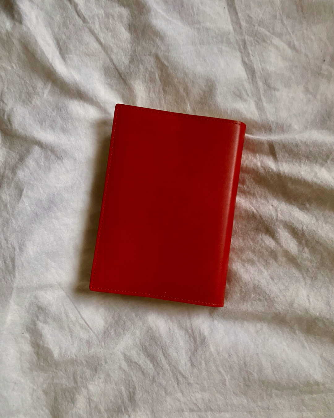TOCHIGI LEATHER BOOKCOVER size 文庫本 RED