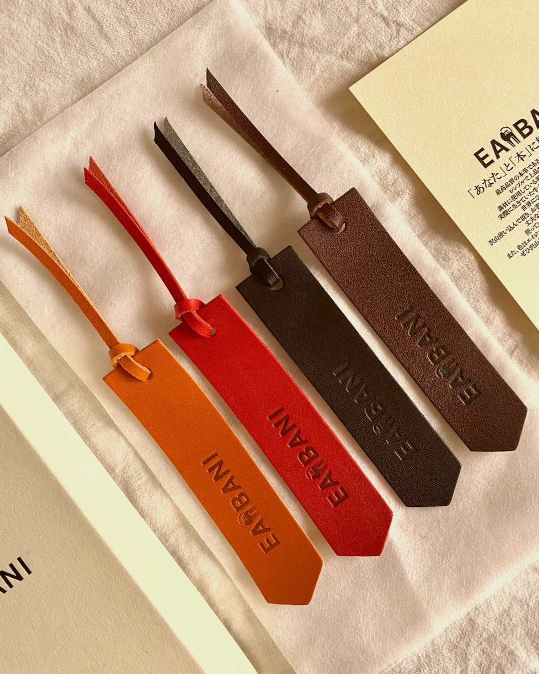 TOCHIGI LEATHER BOOKMARK