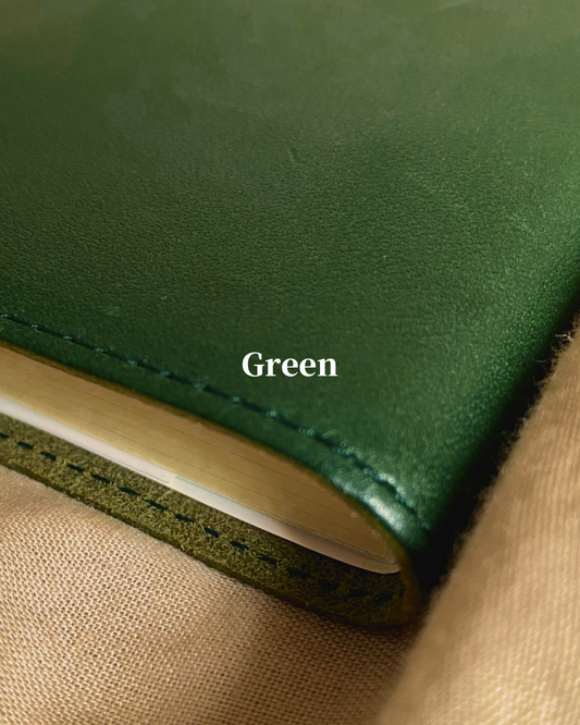 TOCHIGI LEATHER BOOKCOVER size 文庫本 GREEN